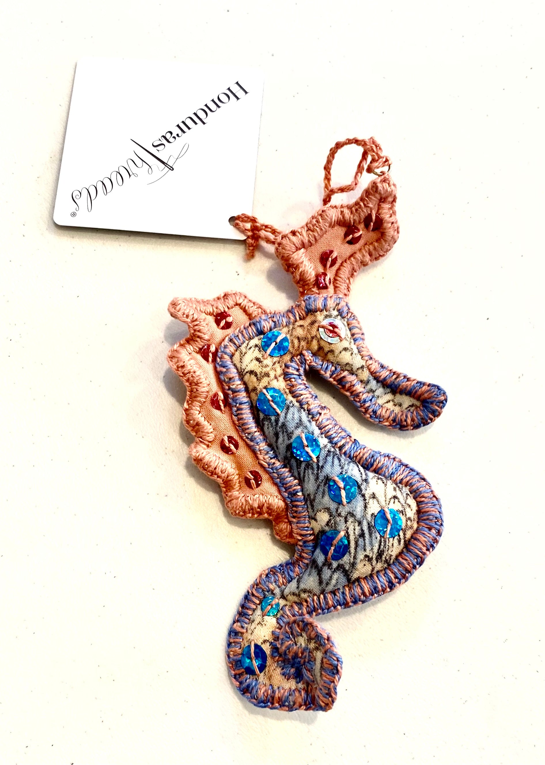 Sea horse Christmas ornament Honduras Threads