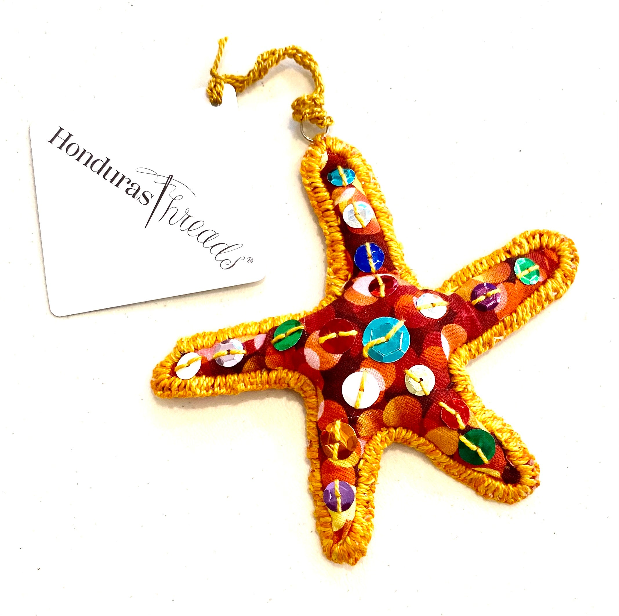 Starfish Christmas ornament Honduras Threads