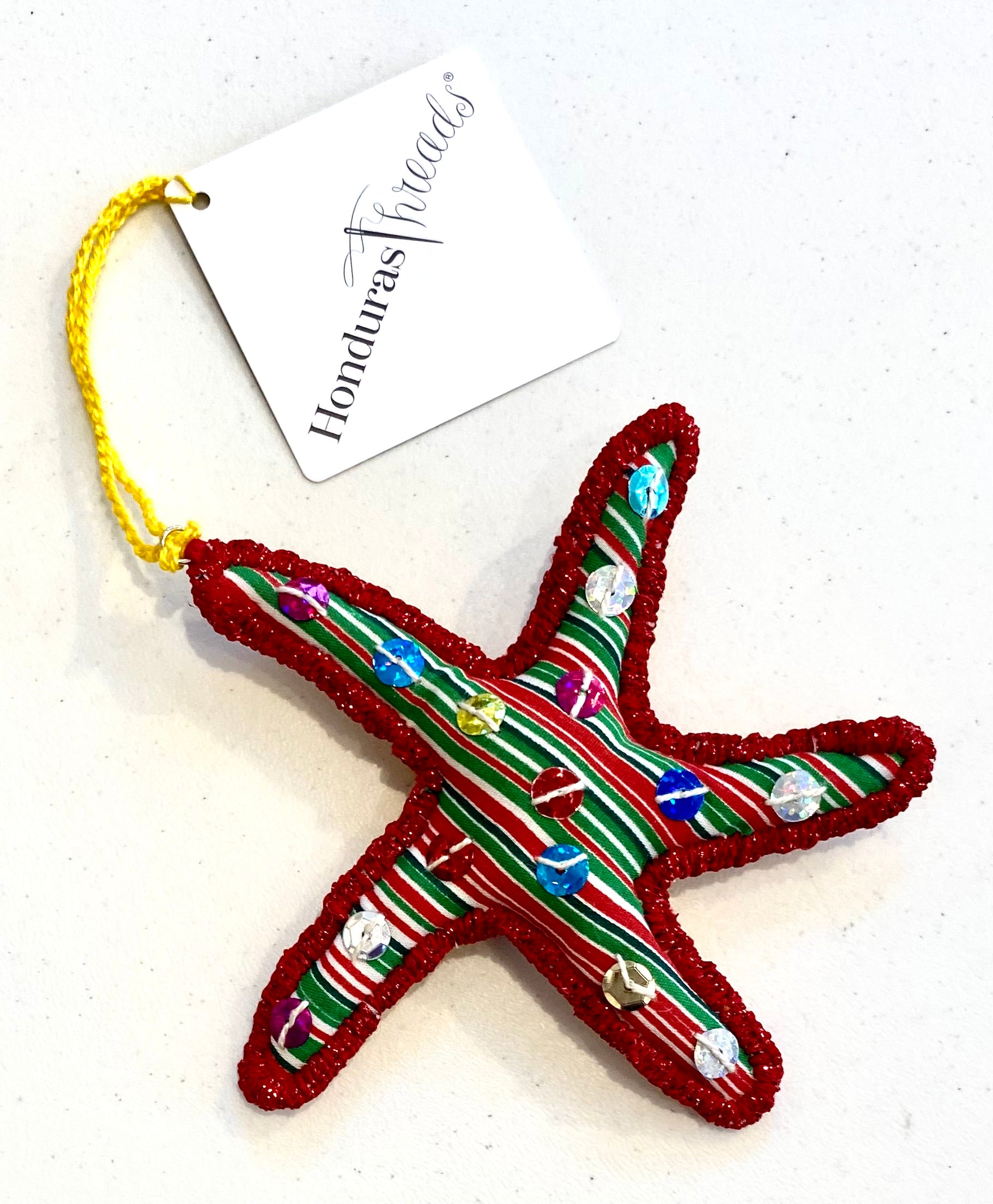 Starfish Christmas ornament Honduras Threads