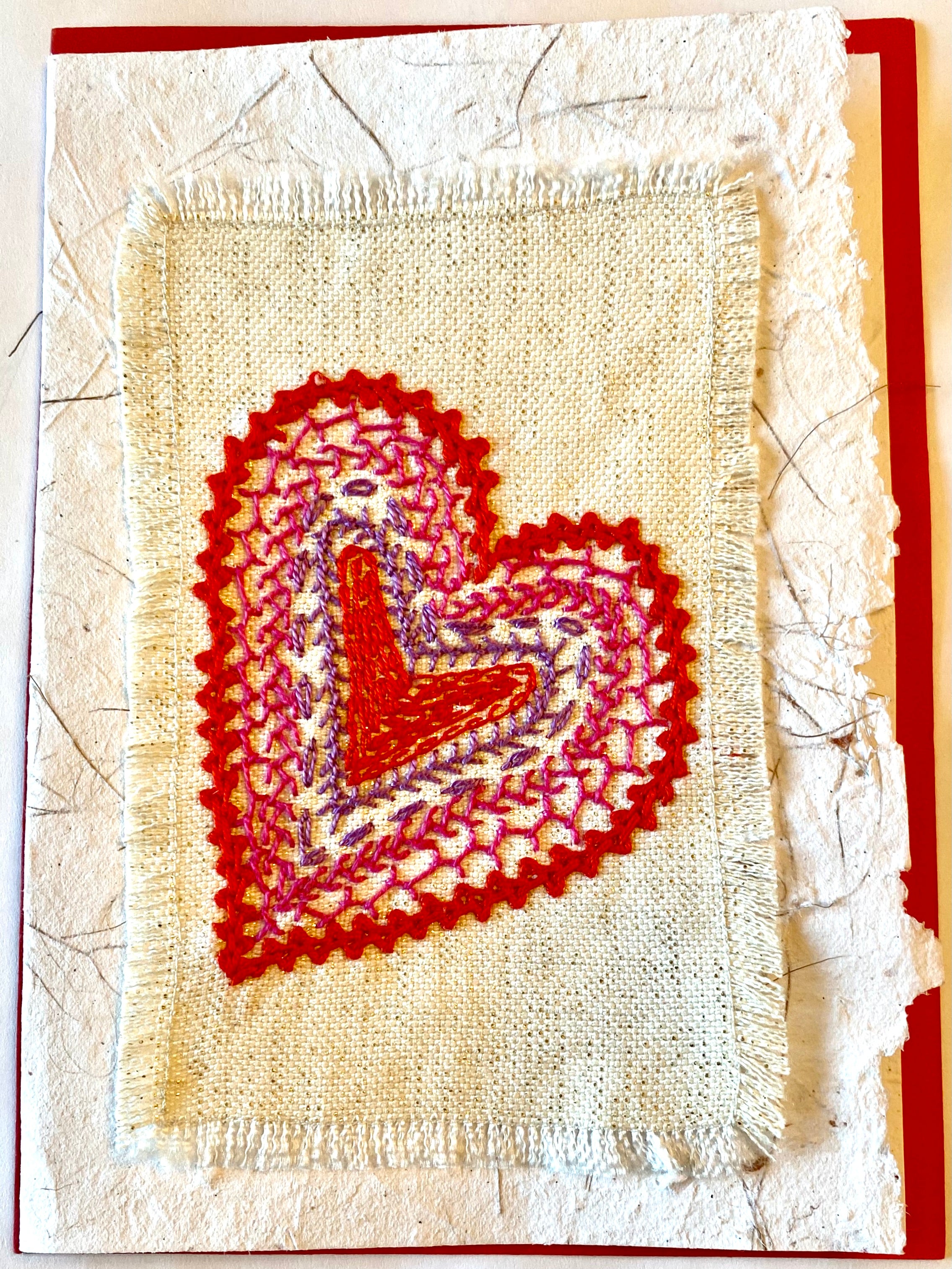 Valentine's Day card Honduras Threads
