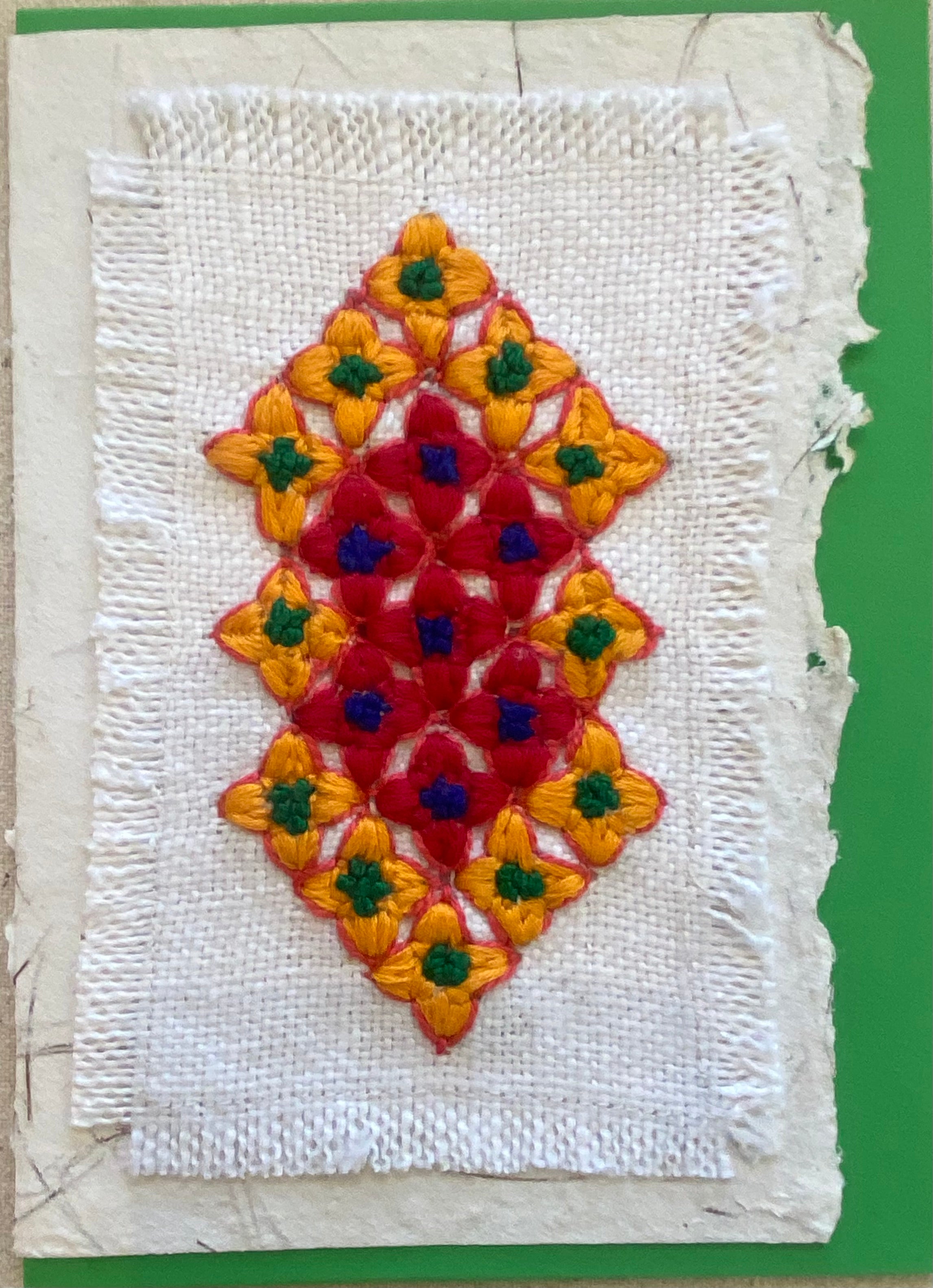 Greeting card Honduras Threads