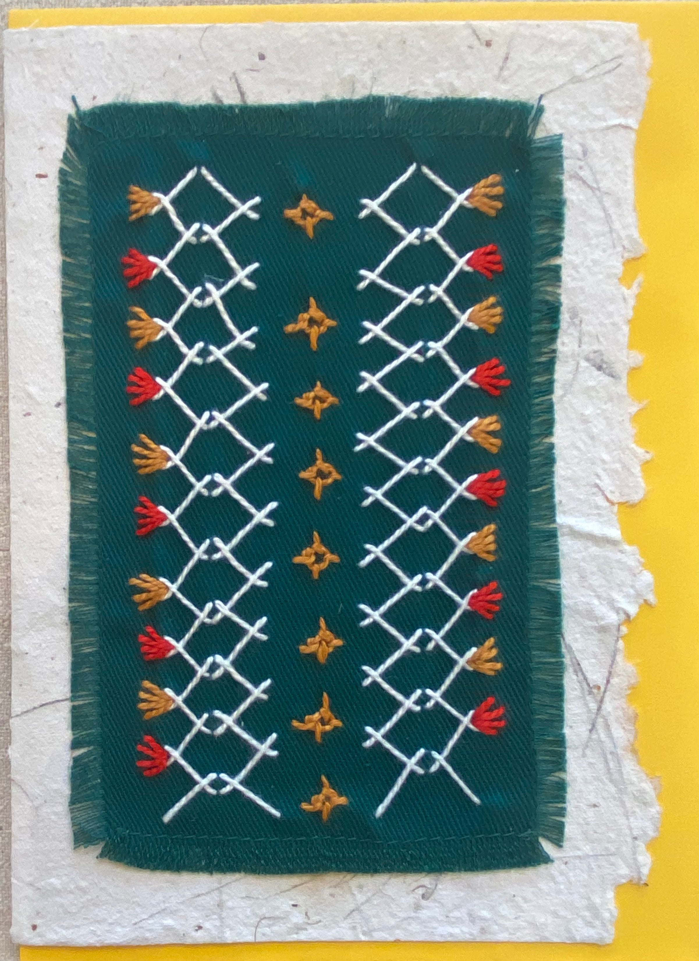 Greeting card Honduras Threads