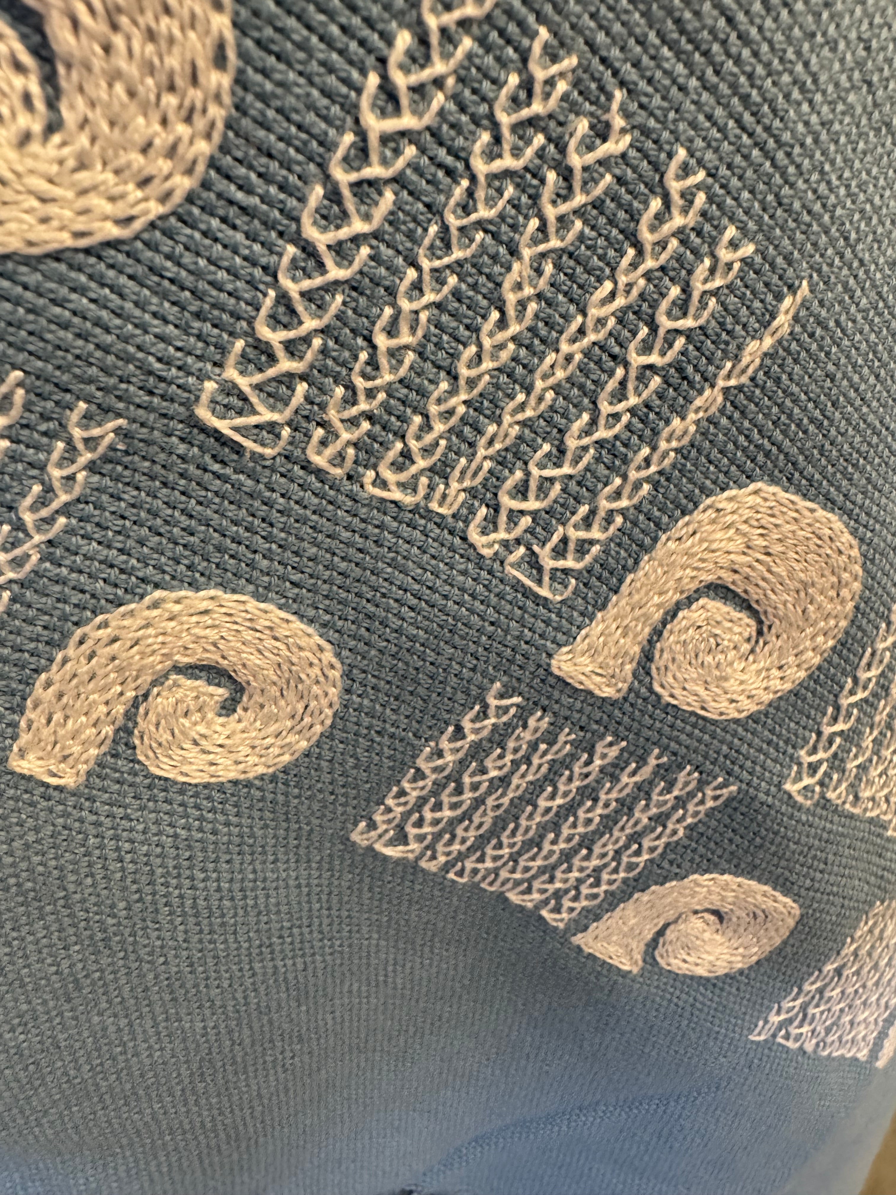 Handwoven, hand embroidered shawl Honduras Threads