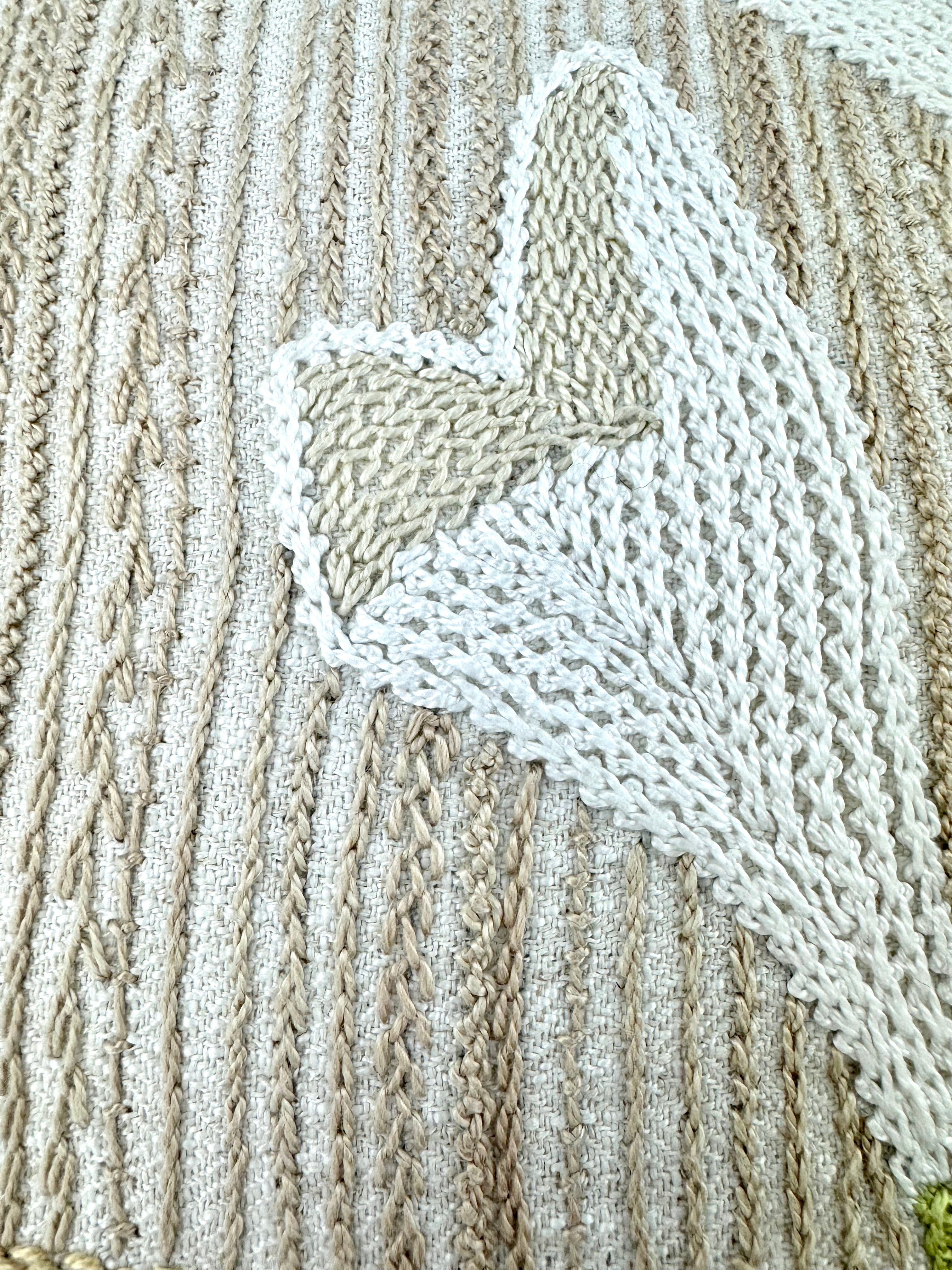 Calaily on White Pillow Honduras Threads