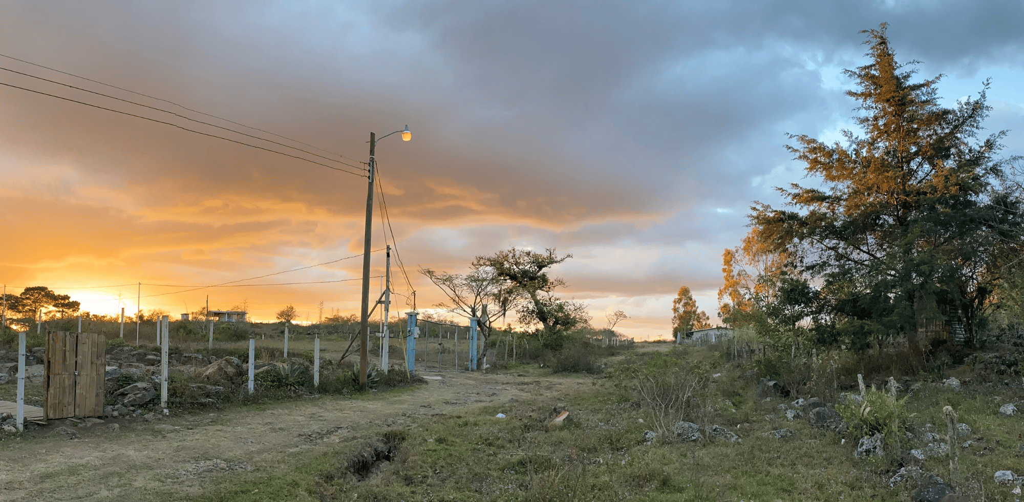 Sunset in Tegucigalpa