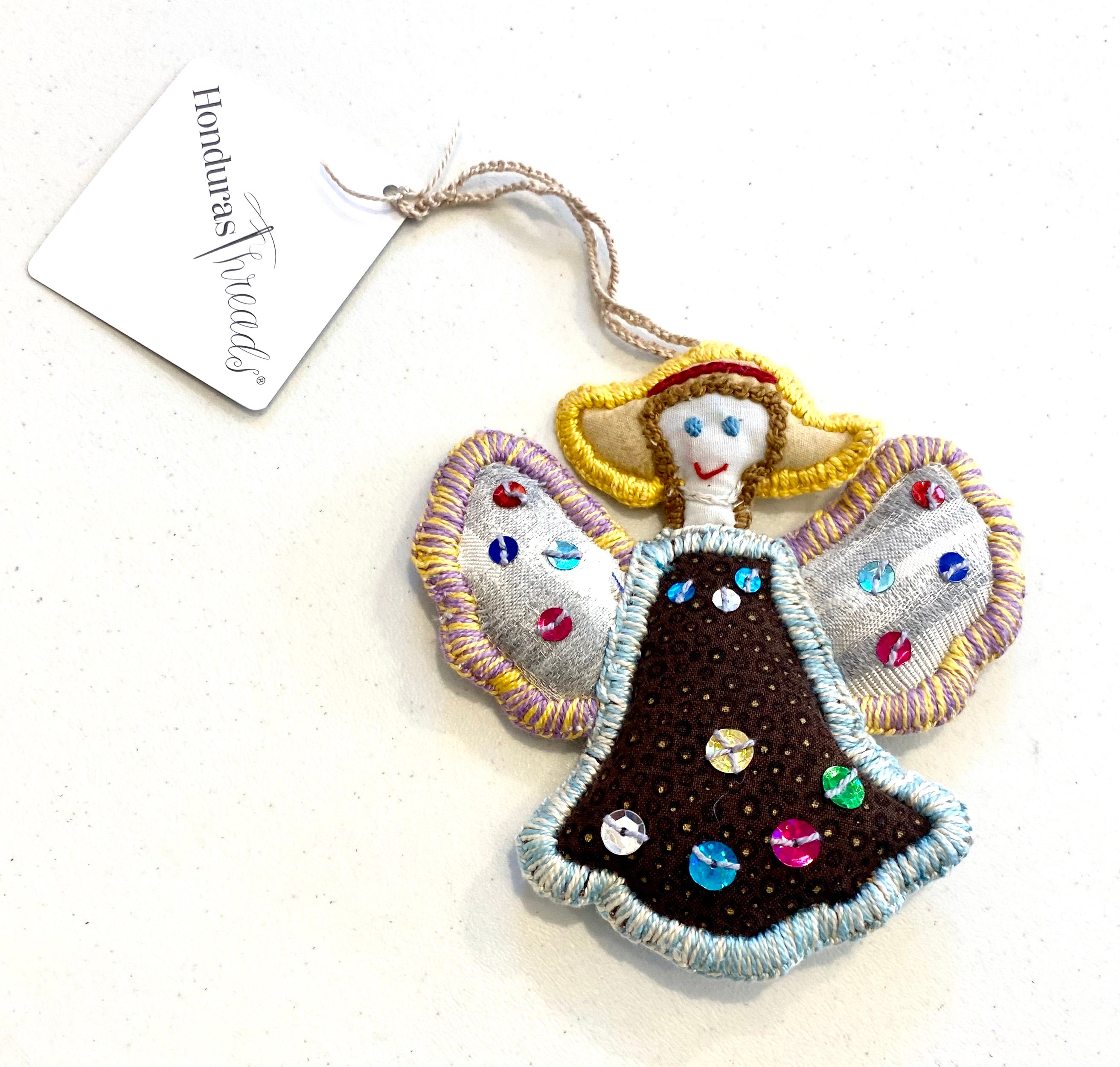 Angel Christmas ornament Honduras Threads