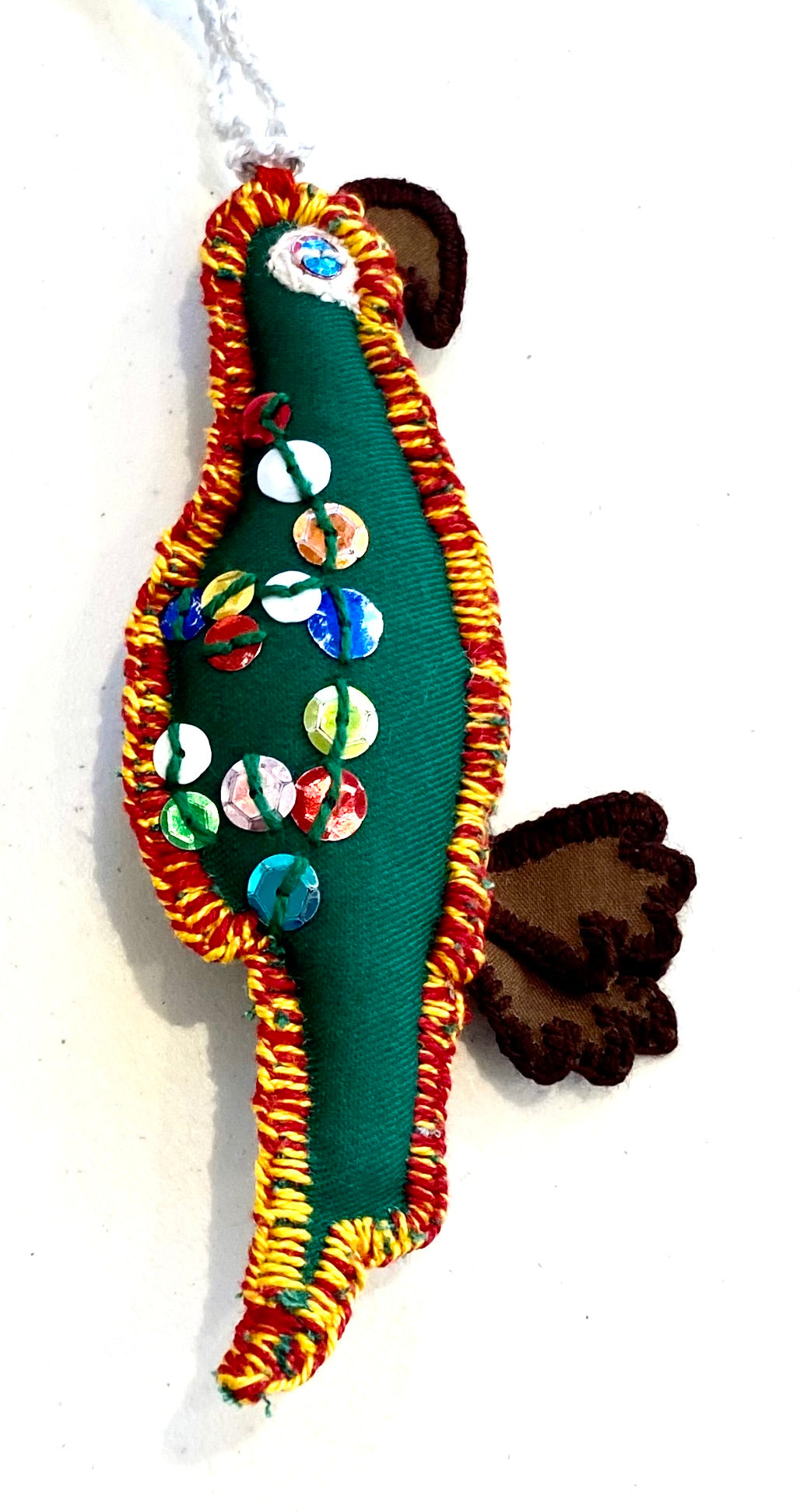Macaw Christmas ornament Honduras Threads