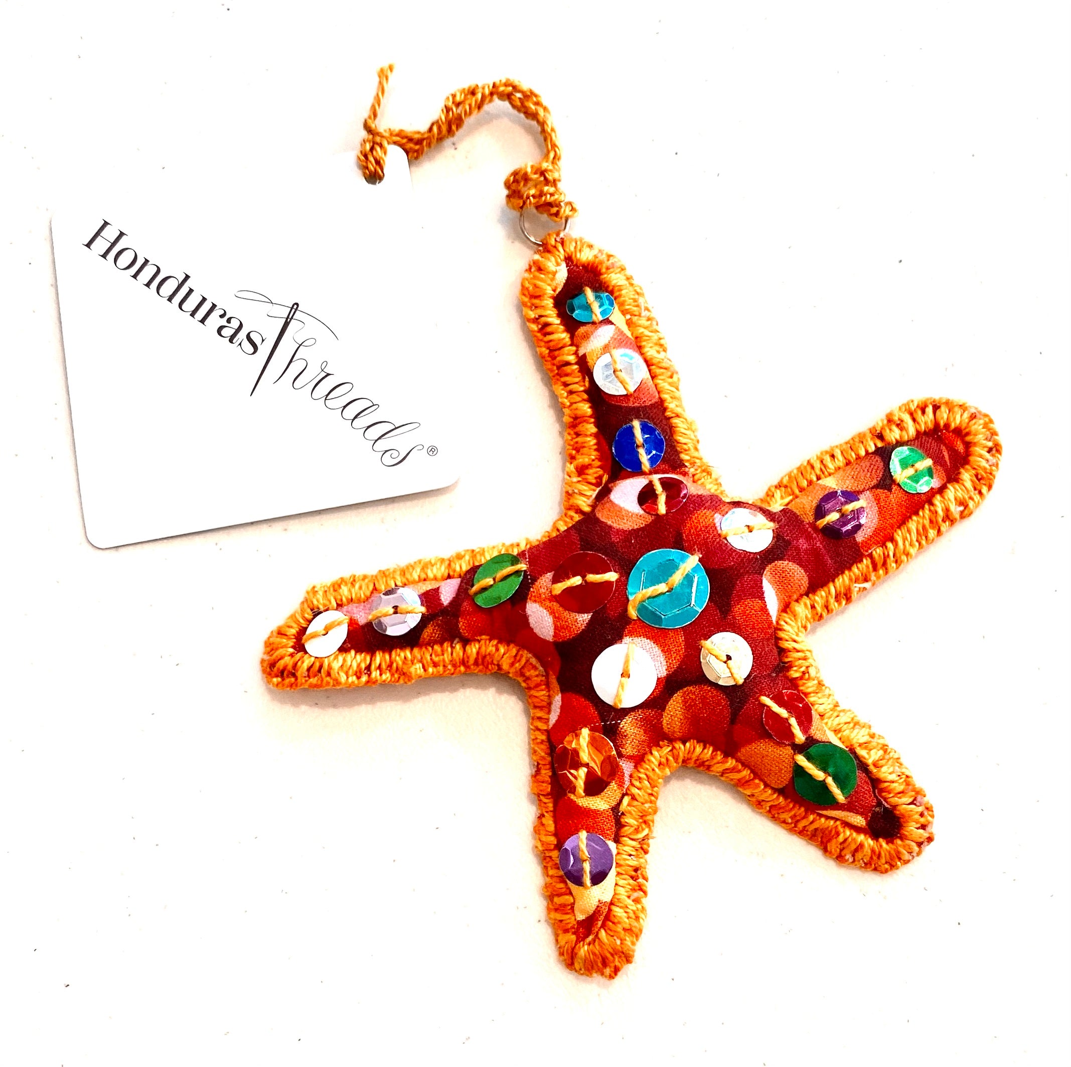 Starfish Christmas ornament Honduras Threads
